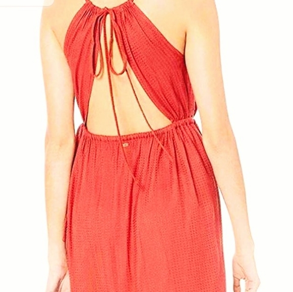 O'Neill Cory Open Back Cover-Up Midi Dress / SIZE S - Picture 8 of 8